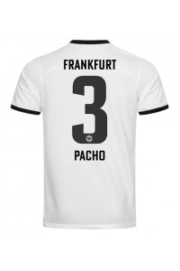 Fotbalové Dres Eintracht Frankfurt Willian Pacho #3 Třetí Oblečení 2023-24 Krátký Rukáv